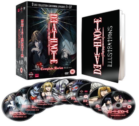 Death Note TV Complete Collection Anime DVD Series BOXSET - All