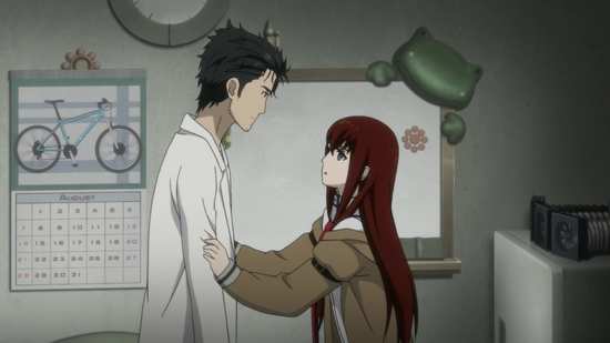 Steins;Gate the Movie: Loading Area of Déjà vu:Okabe Rintaro & Makise  Kurisu