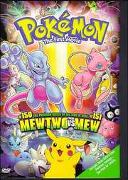 Dvd Pokemon Mewtwo Vs Mew