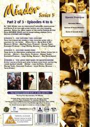 Preview Image for Back Cover of Minder: Series 5 Part 2 Of 3