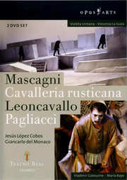 Preview Image for Front Cover of Cavalleria Rusticana & Pagliacci (López Cobos)