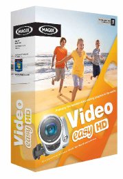 Preview Image for MAGIX Video easy HD allows for creation of Blu-ray and AVCHD discs